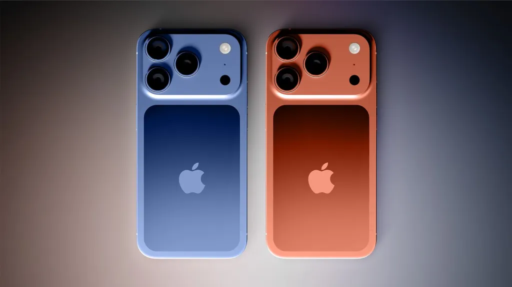 iphone-17-pro-dark-blue-and-orange Image